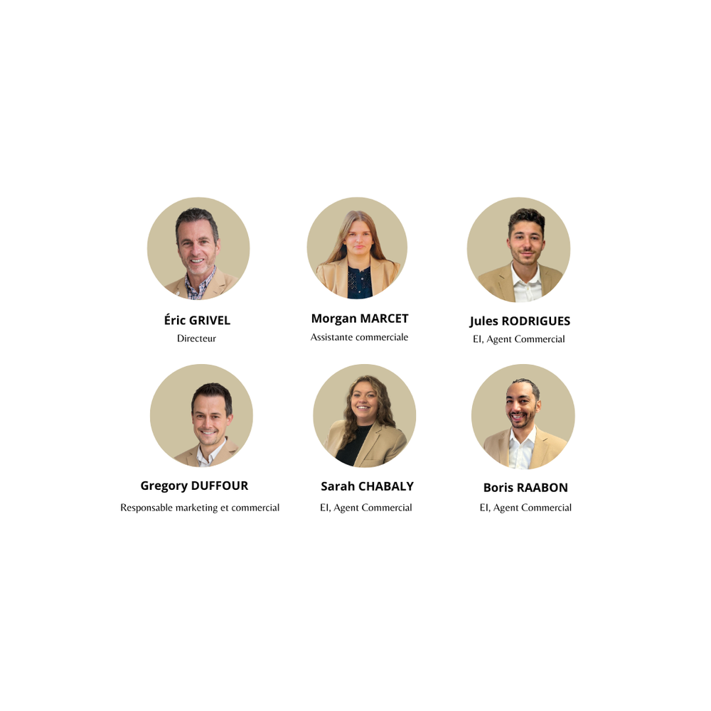 l'équipe de l'agence Chablais - Léman