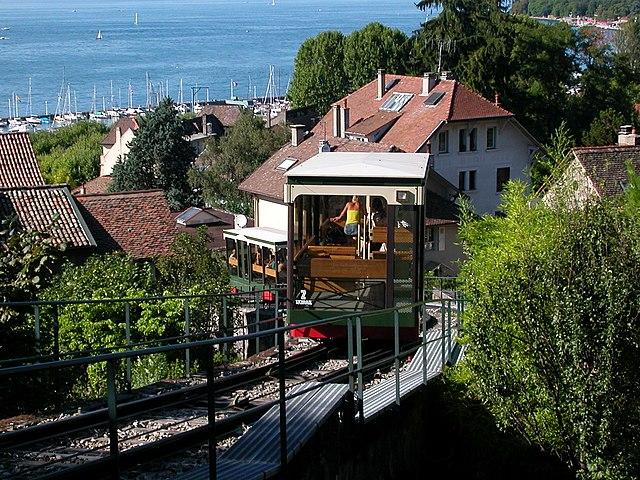 Thonon-les-Bains - Immobilier - CENTURY 21 Chablais-Léman - Thonon-les-Bains_funiculaire