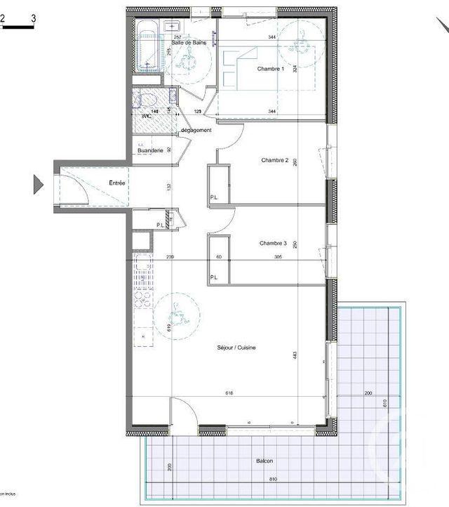Appartement F4 à vendre - 4 pièces - 79.42 m2 - THONON LES BAINS - 74 - RHONE-ALPES - Century 21 Chablais - Léman