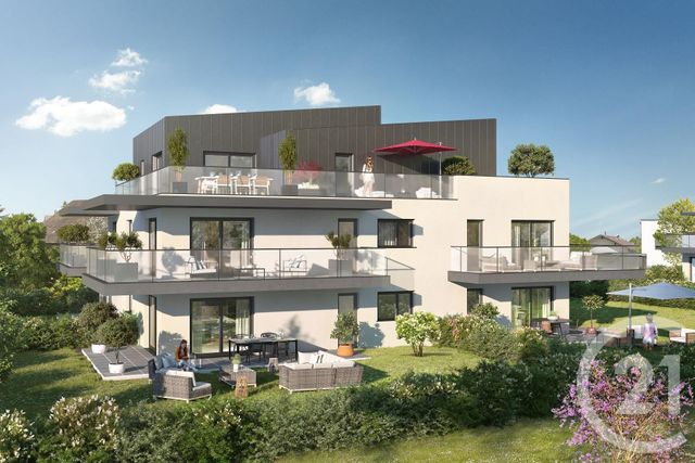 Appartement F4 à vendre - 4 pièces - 79.37 m2 - THONON LES BAINS - 74 - RHONE-ALPES - Century 21 Chablais - Léman