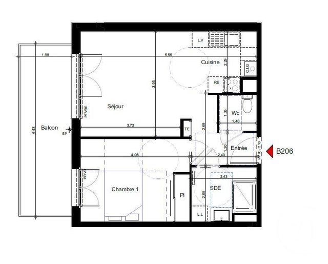 Appartement F2 à vendre - 2 pièces - 44.66 m2 - LYAUD - 74 - RHONE-ALPES - Century 21 Chablais - Léman