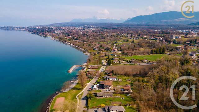 terrain à vendre - 450.0 m2 - ANTHY SUR LEMAN - 74 - RHONE-ALPES - Century 21 Chablais - Léman
