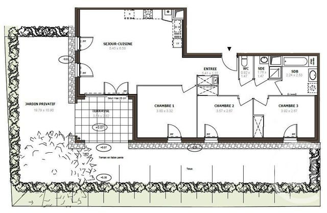 Appartement F1 à vendre - 1 pièce - 39.1 m2 - THONON LES BAINS - 74 - RHONE-ALPES - Century 21 Chablais - Léman