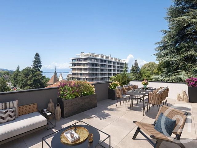 Appartement F5 à vendre - 5 pièces - 128.92 m2 - THONON LES BAINS - 74 - RHONE-ALPES - Century 21 Chablais - Léman