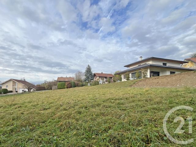 terrain à vendre - 1006.0 m2 - MARGENCEL - 74 - RHONE-ALPES - Century 21 Chablais - Léman