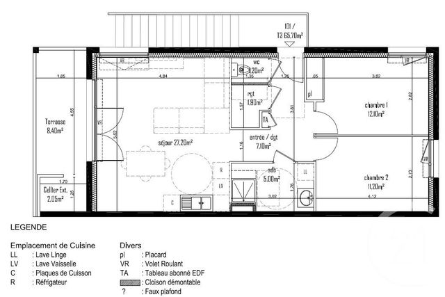 Appartement F3 à vendre - 3 pièces - 65.7 m2 - ANTHY SUR LEMAN - 74 - RHONE-ALPES - Century 21 Chablais - Léman