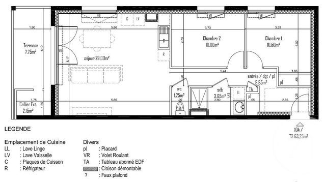 appartement - ANTHY SUR LEMAN - 74